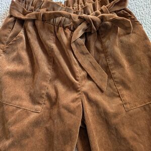 Final Touch Tan Corduroy Pants